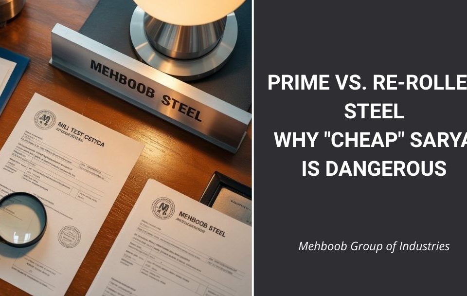 Prime vs Re-Rolled Steel in Pakistan