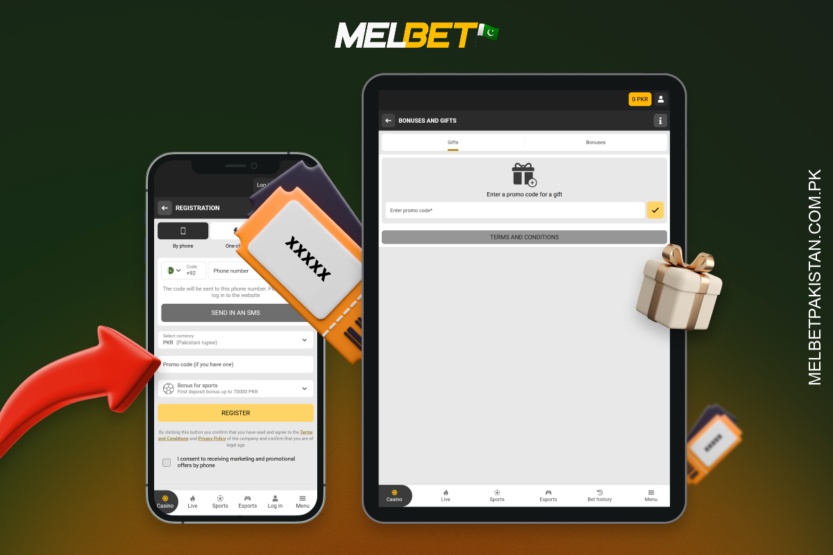 Melbet promo codes allow you to activate additional bonuses and promotions